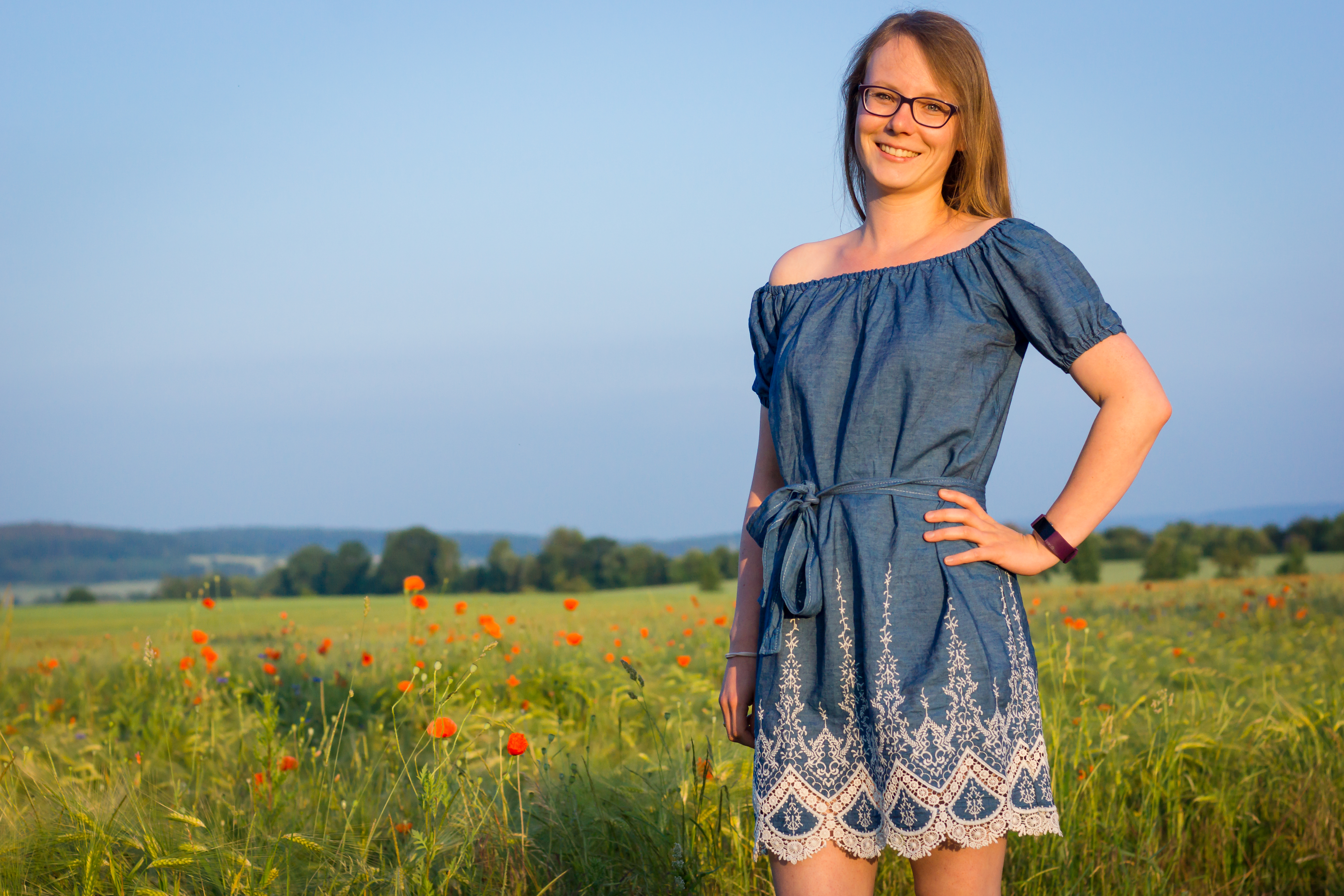 Schnittmuster Carmenkleid