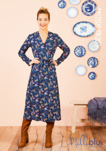 Wickelkleid nähen Schnittmuster