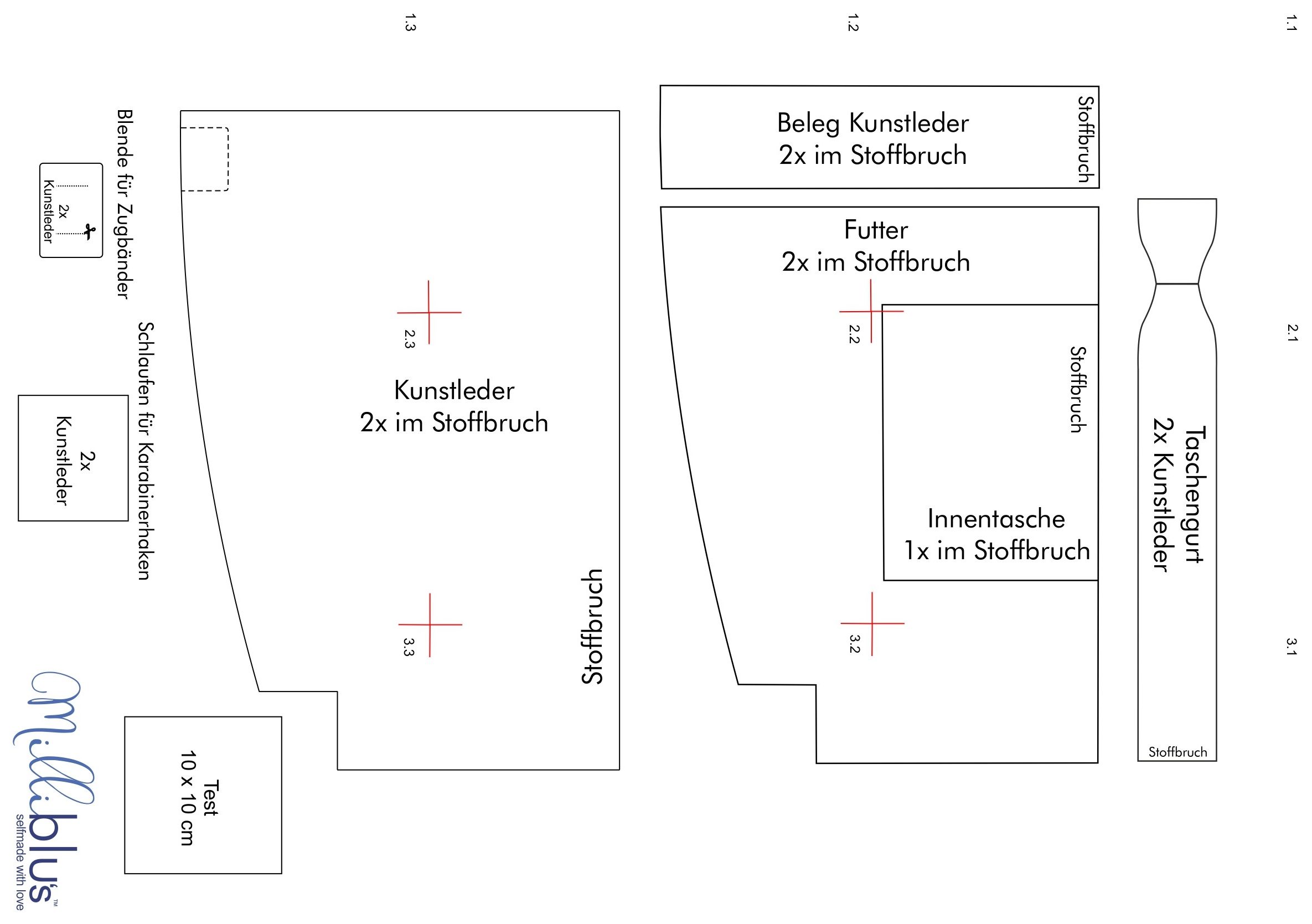 Auto-Müllbeutel nähen / Trashbag / kostenloses Schnittmuster 