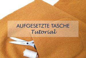 Aufgesetzte Manteltasche nähen
