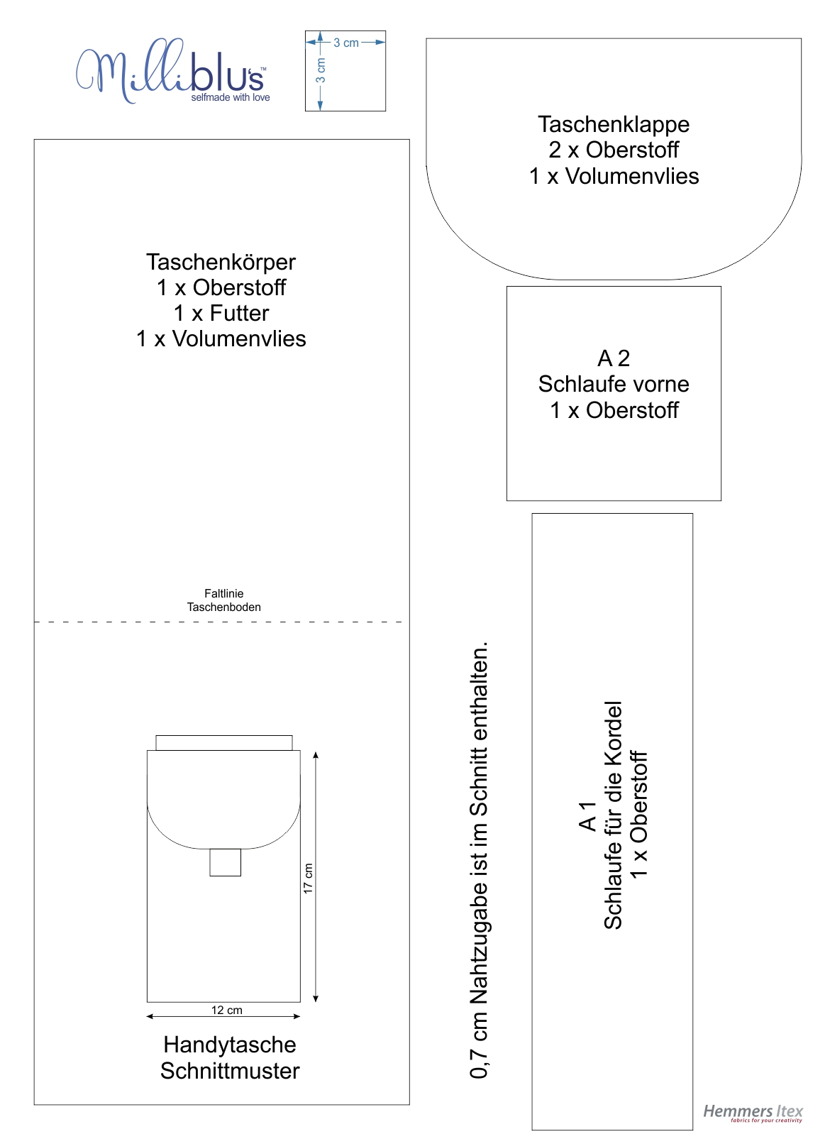 Handytasche Freebie